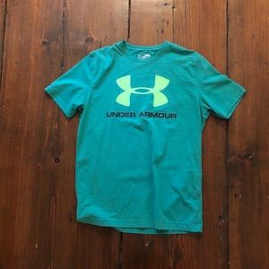 Green Men’s Medium Under Armour Athletic Shirt